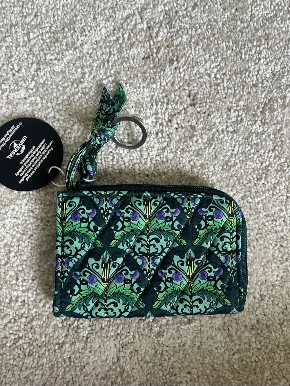 Vera Bradley Quilted Wicked card pouch - Picture 2 of 4